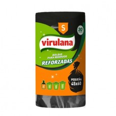 VIRULANA*BOLSA RESIDUOS x30un 45x60 PEQUEÑA
