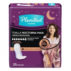 PLENITUD FEMME*TOALLAS x20un NOCTURNA ANTB 
