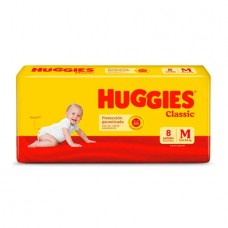 HUGGIES CLASSIC*PAÑAL x8und MED