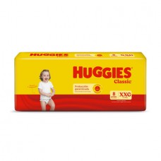 HUGGIES CLASSIC*PAÑAL x8und XXG