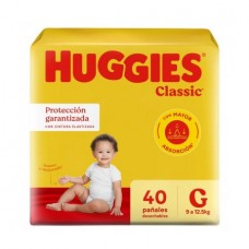 HUGGIES CLASSIC*JUMBO x36un GDE