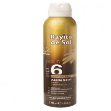 RAYITO DE SOL*ACEITE SPRAY CONTINUO x150ml F6