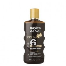 RAYITO DE SOL*ACEITE x 195ml F6 GOLD