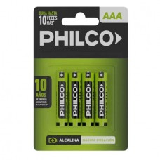 PHILCO*PILA ALCALINA AAA x4un