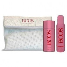 BOOS*NECESSAIRE EDT x90ml + DES INTENSE ROSE