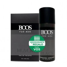BOOS*PROMO EDT x100ml BLACK + DES