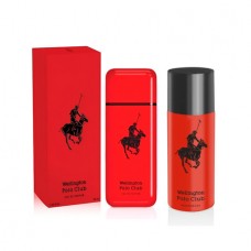 WELLINGTON*PROMO EDT x90ml POLO CLUB RED +DES