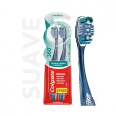 COLGATE*CEP LIMP. COMPLETA 360 x2un SUAVE