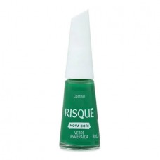 RISQUE*ESMALTE CREMOSO VERDE ESMERALDA