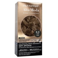 ALTA MODA*KIT S/AMONIACO 6.0 RUBIO OSCURO