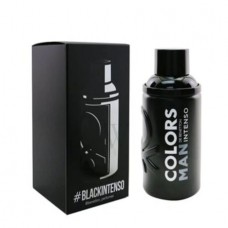 BENETTON*COLORS EDTx100ml  MAN BLACK INTENSO
