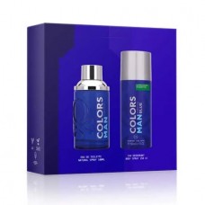 BENETTON*EST COLORS EDTx100ml+DES MAN BLUE