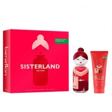 BENETTON*EST EDTx80ml+LOC SISTERLAND RED ROSE